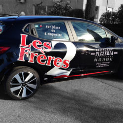 covering voiture les 2 freres restaurant marignane